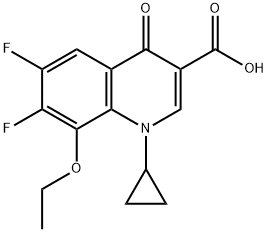 1-Cyclopropyl-8-ethoxy-6,7-difluoro-1,4-dihydro-4-oxo-3-quinolinecarboxylic Acid