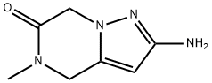 2-amino-5-methyl-4,7-dihydropyrazolo[1,5-a]pyrazin-6-one