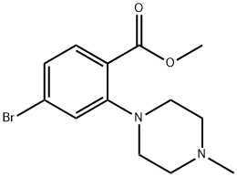 Methyl 4-Bromo-2-(4-methyl-1-piperazinyl)benzoate