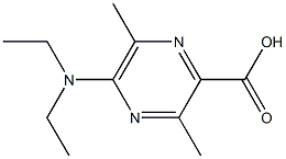 5-(Diethylamino)-3,6-dimethyl-2-pyrazinecarboxylic acid