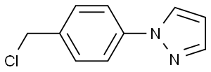 1-[4-(CHLOROMETHYL)PHENYL]-1H-PYRAZOLE HYDROCHLORIDE