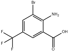 Benzoic acid, 2-amino-3-bromo-5-(trifluoromethyl)-