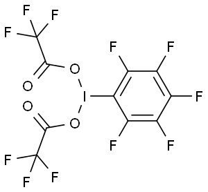 [Bis(trifluoroacetoxy)]iodopentafluorobenzene