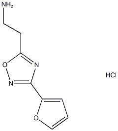 2-(3-(Furan-2-yl)-1,2,4-oxadiazol-5-yl)ethan-1-amine hydrochloride