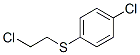 1-chloro-4-[(2-chloroethyl)thio]benzene