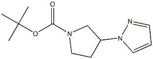 TERT-BUTYL 3-(1H-PYRAZOL-1-YL)PYRROLIDINE-1-CARBOXYLATE