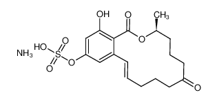 Zearalenone 4-Sulfate Ammonium Salt