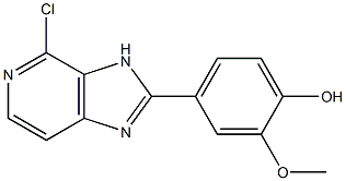 4-(4-Chloro-1H-iMidazo[4,5-c]pyridin-2-yl)-2-Methoxyphenol