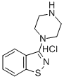 3-(1-piperazinyl)-1,2-benzisothiazile hydrochloride