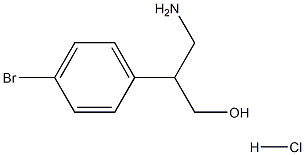 3-amino-2-(4-bromophenyl)propan-1-ol:hydrochloride
