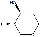 rel-(3S,4S)-3-fluorotetrahydro-2H-pyran-4-ol