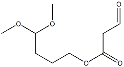 (S)-2-formyl-4,4-dimethoxybutyl acetate