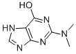 2-DIMETHYLAMINO-6-HYDROXYPURINE