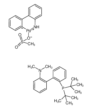 Methanesulfonato2-Di-t-butylphosphino-2'-(N,N-dimethylamino)biphenyl)(2'-amino-1,1'-biphenyl-2-yl)palladium(II)