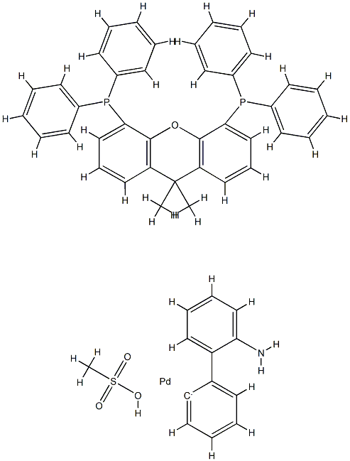 甲烷磺酸(4,5-双二苯基膦-9,9-二甲基氧杂蒽)(2-氨基-1,1'-联苯-2-基)钯(II),XantPhos Pd G3