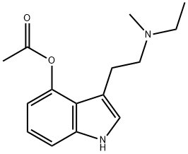 1H-Indol-4-ol, 3-[2-(ethylmethylamino)ethyl]-, 4-acetate