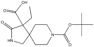 8-Tert-Butyl 4-Ethyl 3-Oxo-2,8-Diazaspiro[4.5]Decane-4,8-Dicarboxylate