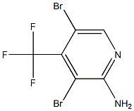 3,5-Dibromo-4-trifluoromethyl-pyridin-2-ylamine