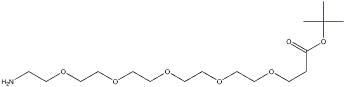 tert-butyl 1-amino-3,6,9,12,15-pentaoxaoctadecan-18-oate