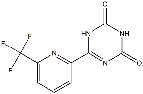 6-(6-(trifluoromethyl)pyridin-2-yl)-1,3,5-triazine-2,4(1H,3H)-dione