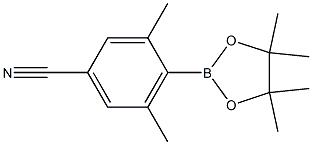 3,5-二甲基-4-(4,4,5,5-四甲基-1,3,2-二氧杂硼烷-2-基)苄腈