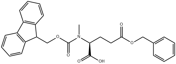 (2S)-5-(benzyloxy)-2-({[(9H-fluoren-9-yl)methoxy]carbonyl}(methyl)amino)-5-oxopentanoic acid