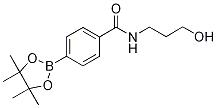 N-(3-Hydroxy-propyl)-4-(4,4,5,5-tetramethyl-[1,3,2]dioxaborolan-2-yl)-benzamide