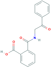 2-{[(2-Oxo-2-phenylethyl)amino]carbonyl}-benzoic acid