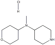 N-Methyl-N-(tetrahydro-2H-pyran-4-yl)piperidin-4-aMine hydrochloride