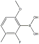 2-氟-6-甲氧基-3-甲基苯硼酸