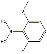 6-Fluoro-2-(methylsulfanyl)phenylboronic acid