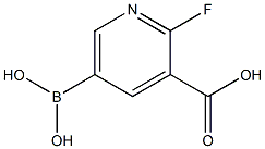 2-氟-3-羧基吡啶-5-硼酸