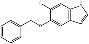 5-benzyloxy-6-fluoro-indole