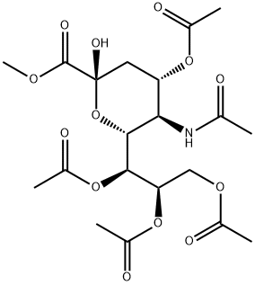 Neuraminic acid, N-acetyl-, methyl ester, 4,7,8,9-tetraacetate