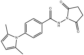 Benzamide, 4-(2,5-dimethyl-1H-pyrrol-1-yl)-N-(2,5-dioxo-1-pyrrolidinyl)-