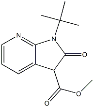 methyl 1-tert-butyl-2-oxo-1H,2H,3H-pyrrolo[2,3-b]pyridine-3-carboxylate