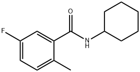 N-Cyclohexyl-5-fluoro-2-methylbenzamide