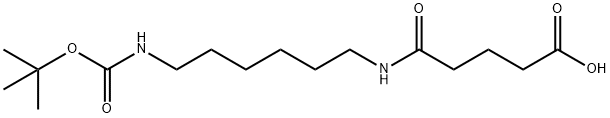 Pentanoic acid, 5-[[6-[[(1,1-dimethylethoxy)carbonyl]amino]hexyl]amino]-5-oxo-