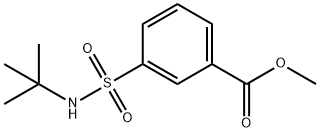 Benzoic acid, 3-[[(1,1-dimethylethyl)amino]sulfonyl]-, methyl ester