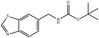 Carbamic acid, N-(6-benzothiazolylmethyl)-, 1,1-dimethylethyl ester