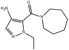 Methanone, (4-amino-1-ethyl-1H-pyrazol-5-yl)(hexahydro-1H-azepin-1-yl)-