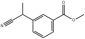 Benzoic acid, 3-(1-cyanoethyl)-, methyl ester