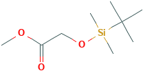 2-[[(1,1-Dimethylethyl)dimethylsilyl]oxy]acetic Acid Methyl Ester