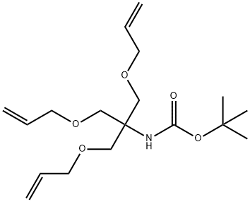 Carbamic acid, N-[2-(2-propen-1-yloxy)-1,1-bis[(2-propen-1-yloxy)methyl]ethyl]-, 1,1-dimethylethyl ester