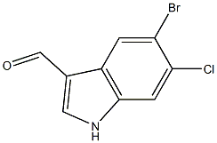 5-bromo-6-chloro-1H-Indole-3-carboxaldehyde