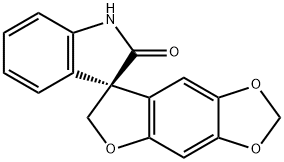 (7S)-SPIRO[FURO[2,3-F][1,3]BENZODIOXOLE-7,3'-INDOL]-2'(1'H)-ONE