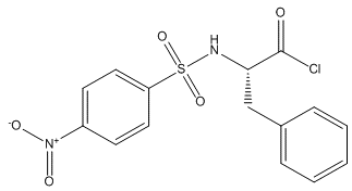 N-(4-硝基苯磺酰)-L-苯丙氨酰氯[旋光拆分试剂]