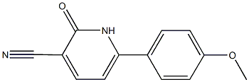 6-(4-methoxyphenyl)-2-oxo-1,2-dihydropyridine-3-carbonitrile