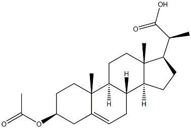 Pregn-5-ene-20-carboxylicacid, 3-(acetyloxy)-, (3b,20S)-