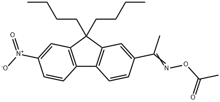 Ethanone, 1-(9,9-dibutyl-7-nitro-9H-fluoren-2-yl)-, O-acetyloxime